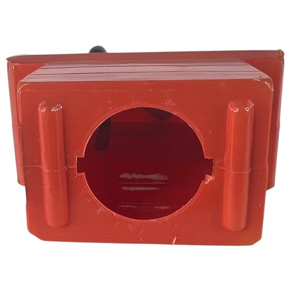 Vintage Snoopy On Red Doghouse Piggy Bank Chex Party Mix Plastic Peanuts - Picture 5 of 12